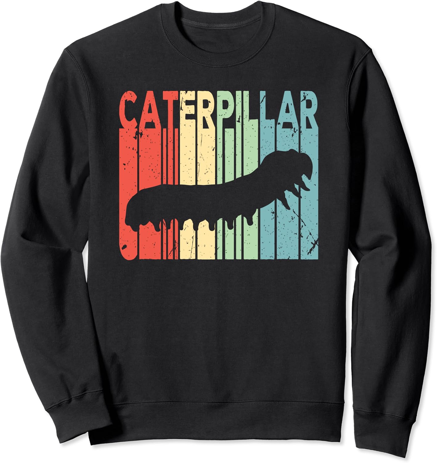 Caterpillar Vintage Unisex Sweatshirt Clothing, Shoes